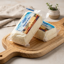 Requeijão cremoso de corte em barra Bom da Fazenda 500g