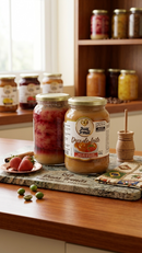 Doce de Leite Cremoso com Geleia de Morango Duas Irmãs 680g