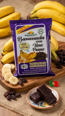 Bananada com Uvas Passas da Banana Fruti